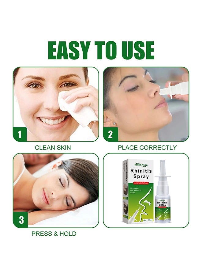 SOUTH MOON - Rhinitis Spray, Rhinitis Spray for Relieve Nasal Congestion and Clean Nasal Cavity - 20ML ﻿ - Image 1