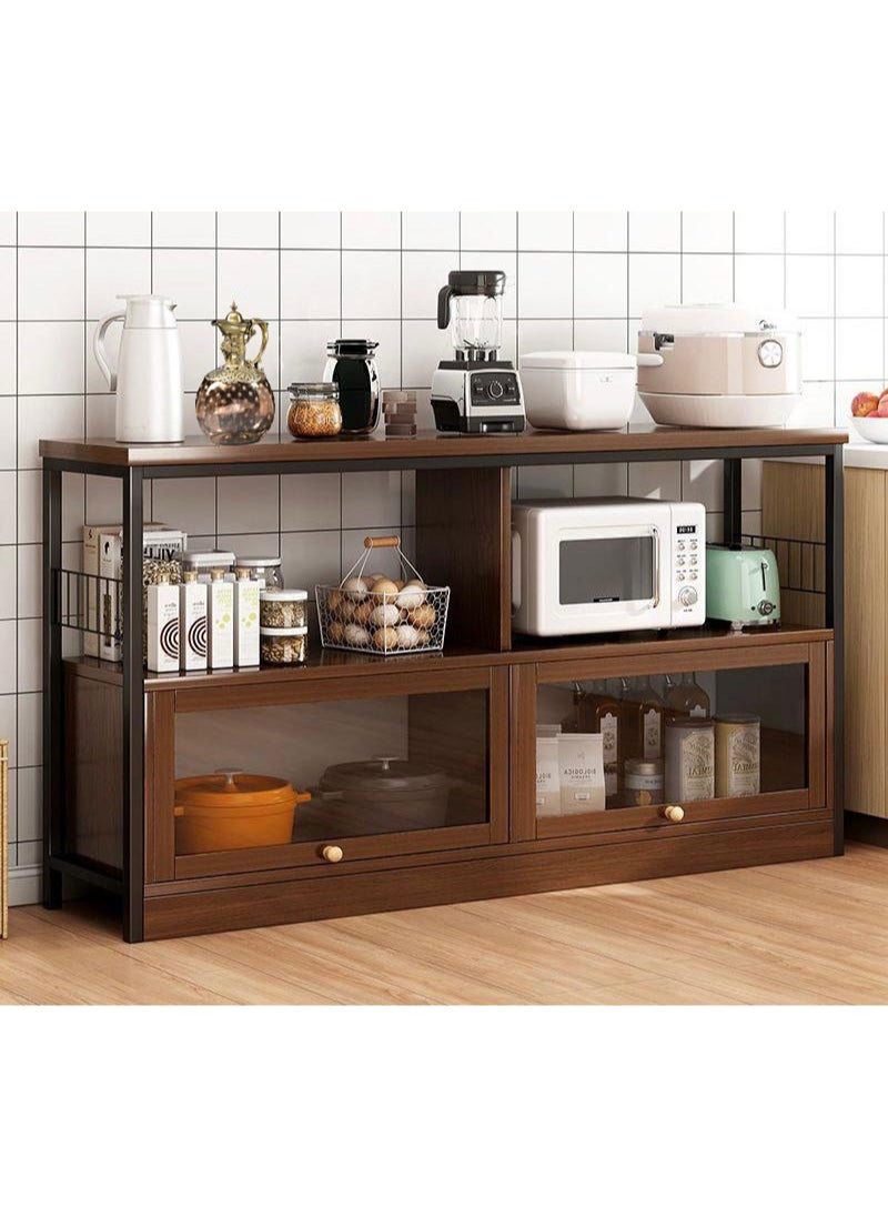 AGD Coffee Cabinet, Large Capacity Coffee Table, Modern Minimalist Style Home Coffee Corner, Suitable for Living Room or Office  - Image 4