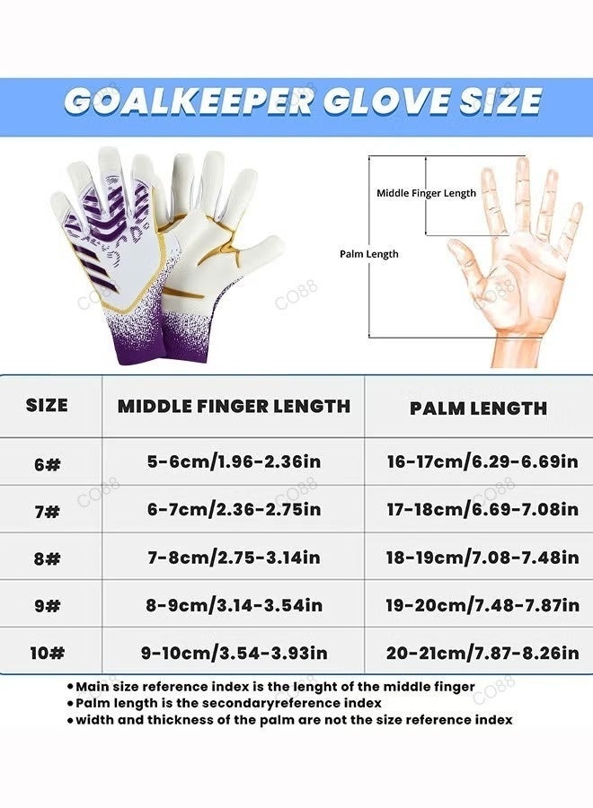 سي أو88 لعب مع Professional Pro Fingersave Goalkeeper Glove - Image 2