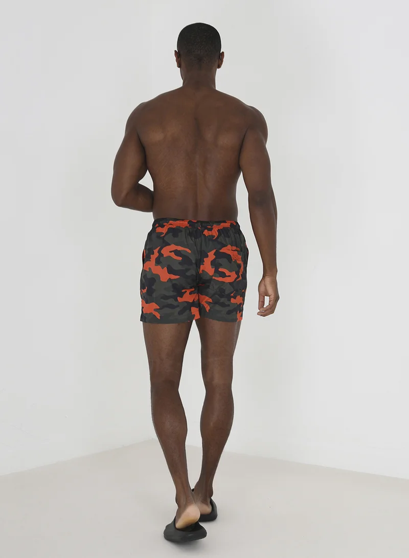 BRAVE SOUL Printed Swimshorts