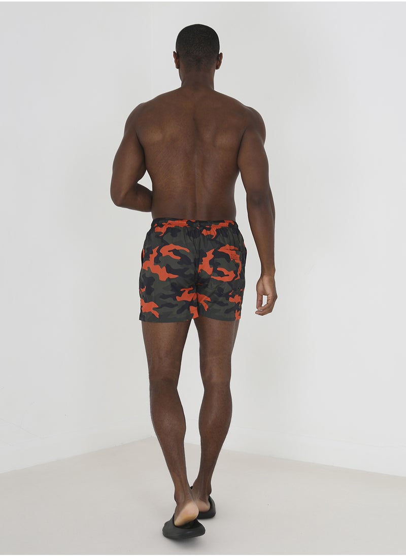 BRAVE SOUL Printed Swimshorts  - Image 3