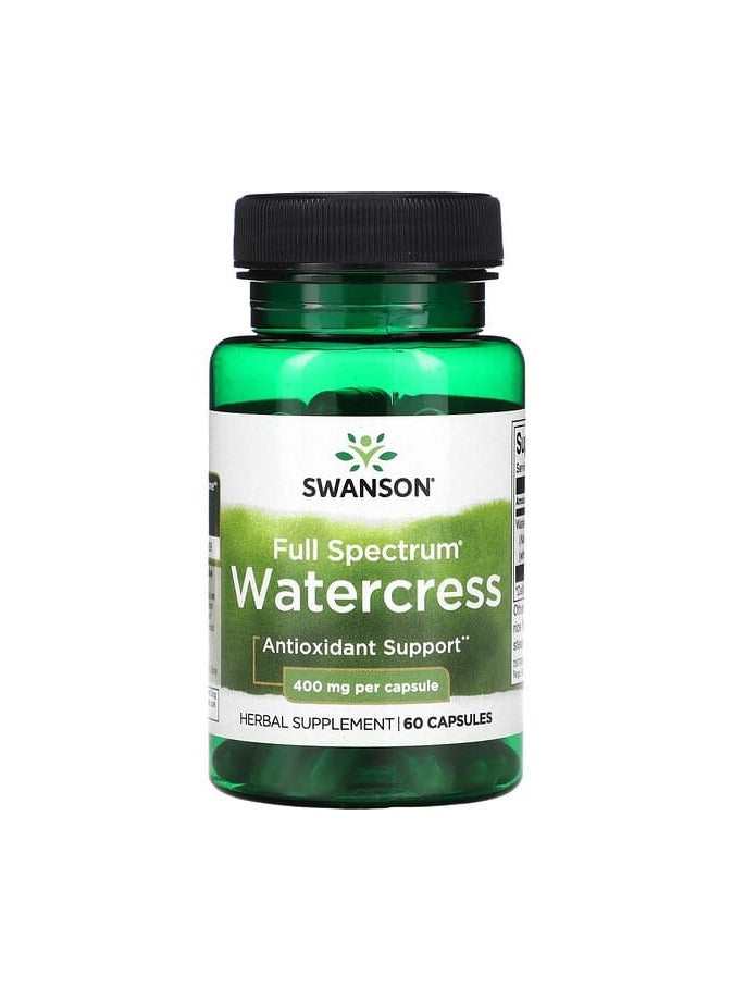 SWANSON جرجير طيف كامل، 400 ملغ، 60 كبسولة