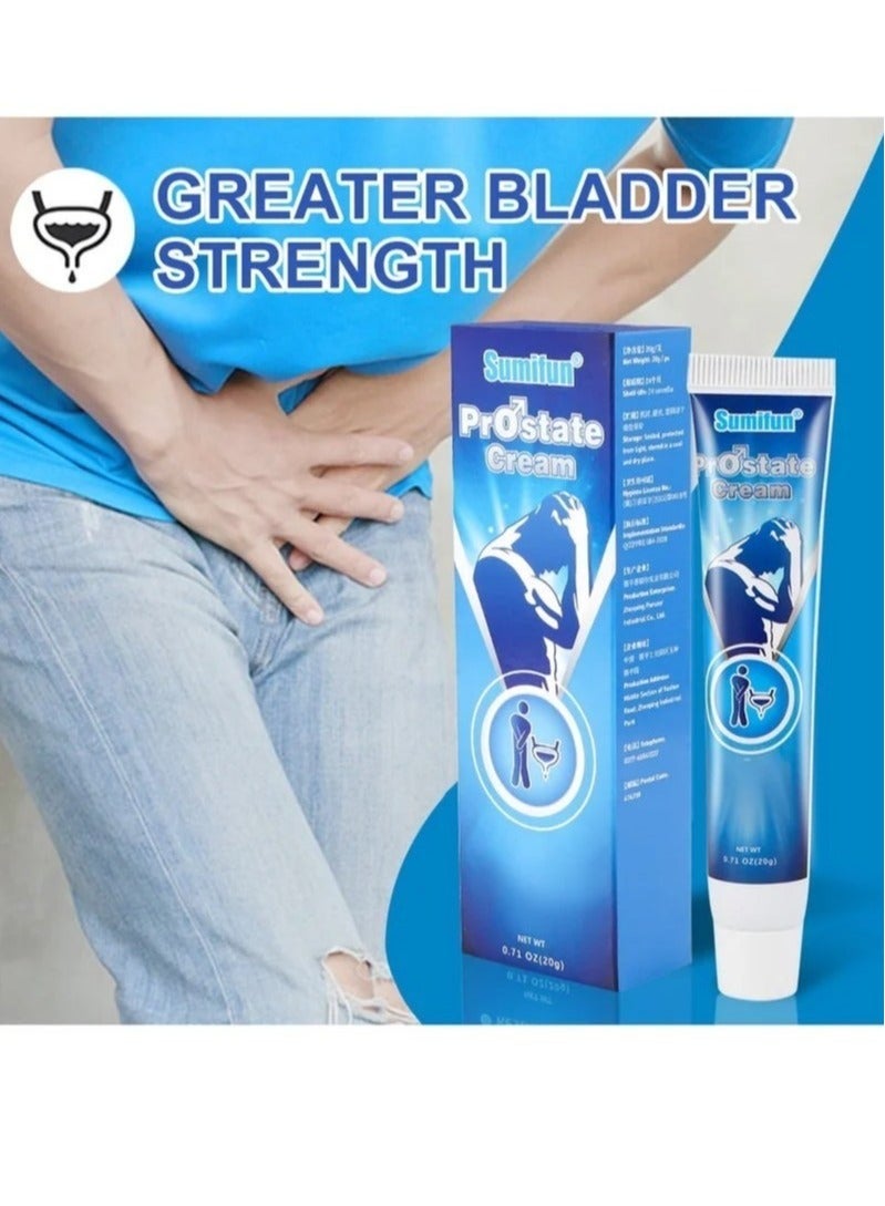 Sumifun Herbal Prostate Comfort Cream for Men 2PCS, 20g Each, Natural Extracts, Fast-Absorbing Formula for Soothing Prostate Area & Improving Daily Comfort - Image 3