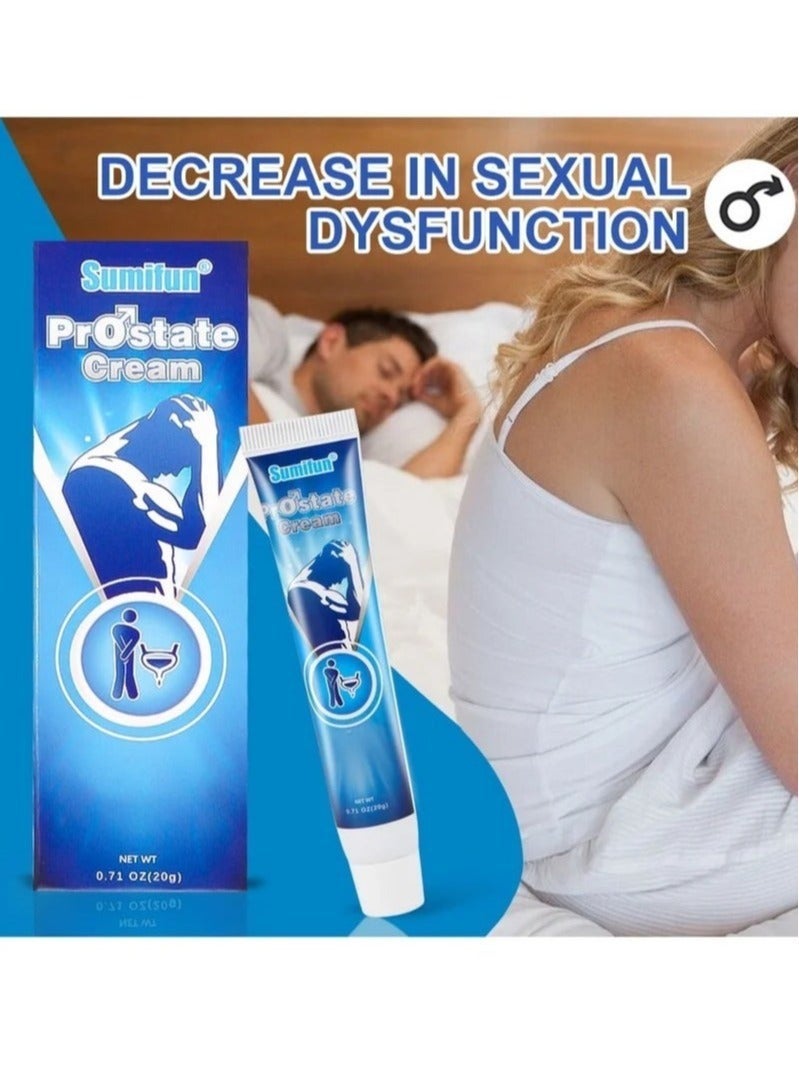 Sumifun Herbal Prostate Comfort Cream for Men 2PCS, 20g Each, Natural Extracts, Fast-Absorbing Formula for Soothing Prostate Area & Improving Daily Comfort - Image 4