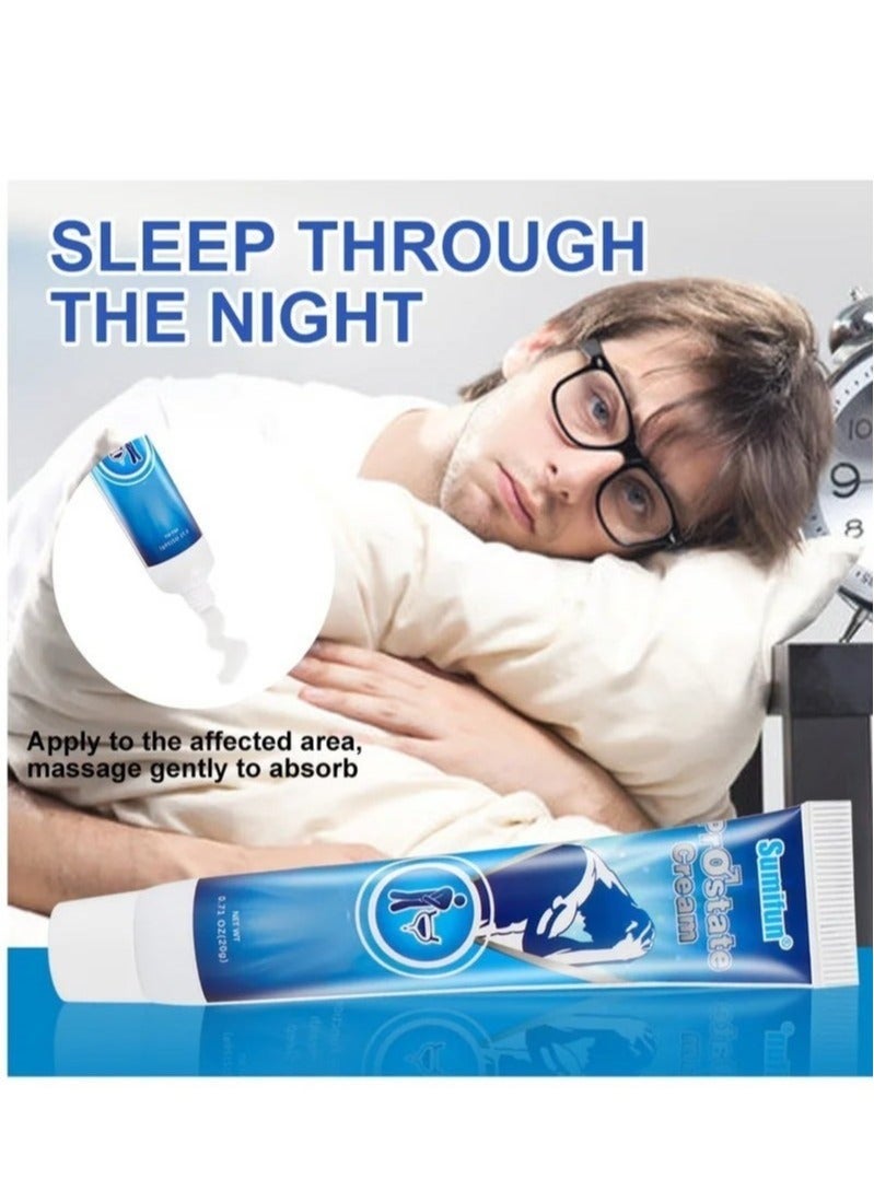 Sumifun Herbal Prostate Comfort Cream for Men 2PCS, 20g Each, Natural Extracts, Fast-Absorbing Formula for Soothing Prostate Area & Improving Daily Comfort - Image 5