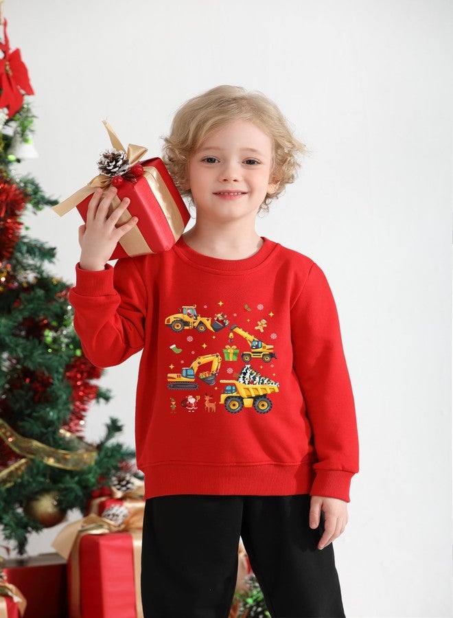 Resinta Toddler Boys Christmas Sweatshirts Boys Xmas Clothing Kids Long Sleeve Cotton Pullover Tops for Holiday Party - Image 2