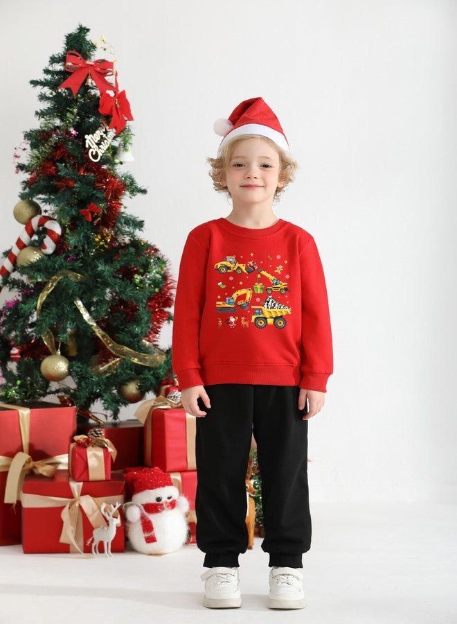 Resinta Toddler Boys Christmas Sweatshirts Boys Xmas Clothing Kids Long Sleeve Cotton Pullover Tops for Holiday Party - Image 3