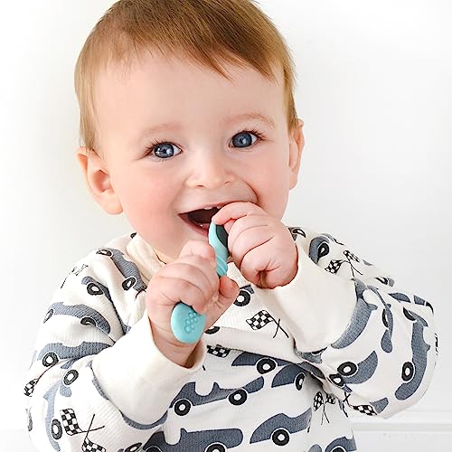 PrimaStella Silicone Chew Spoon Set for Babies and Toddlers | Safety Tested | BPA Free | Microwave, Dishwasher and Freezer Safe - Image 3