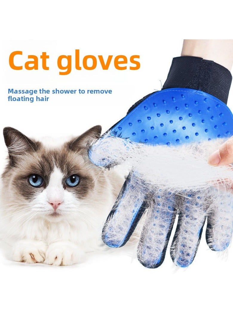 Goolsky Cat Grooming Gloves – Pet Cleaning and Grooming Helper, Essential Gadget for Cats - Image 1