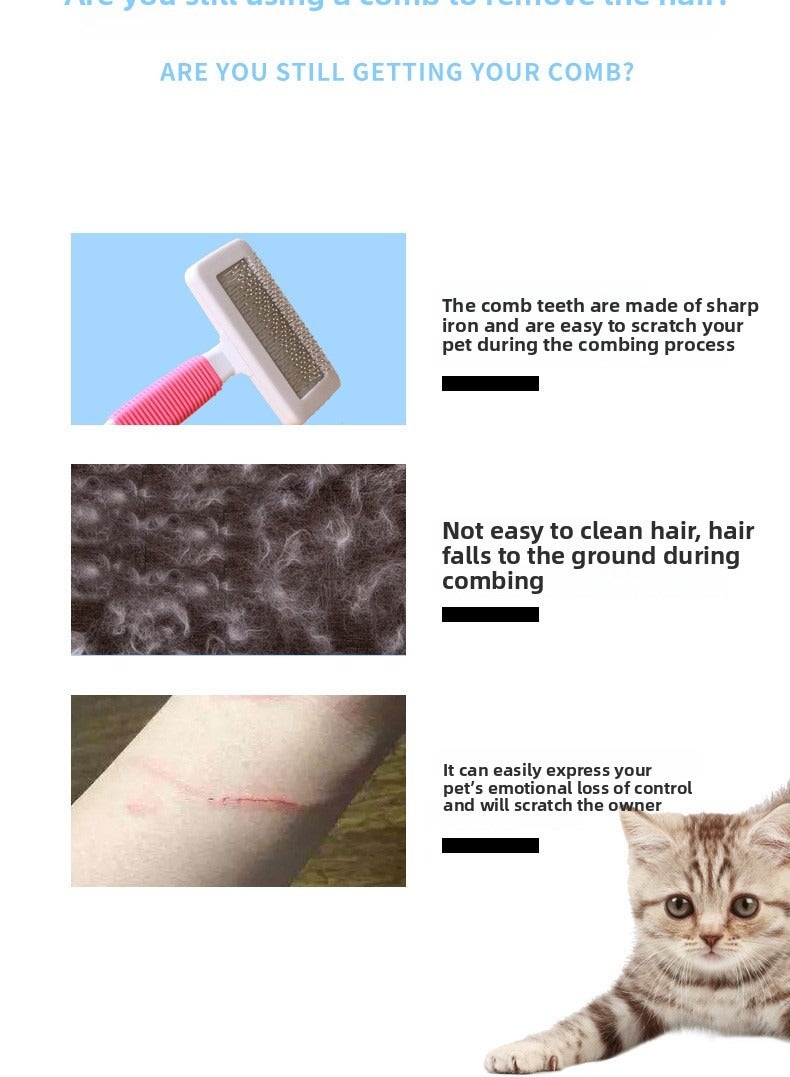 Goolsky Cat Grooming Gloves – Pet Cleaning and Grooming Helper, Essential Gadget for Cats - Image 3