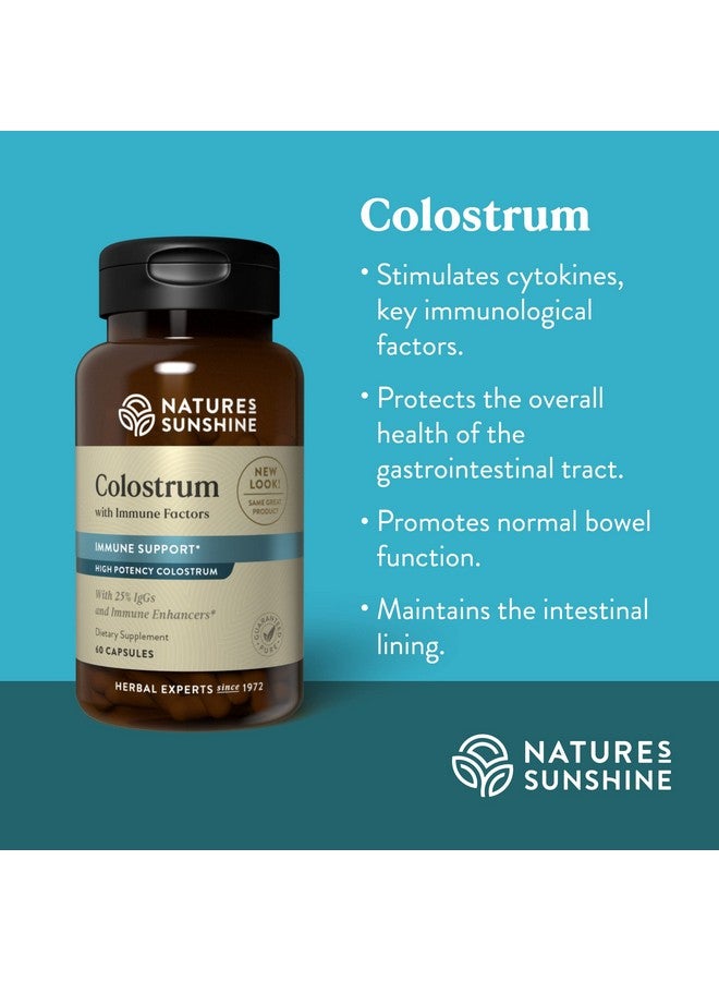 Nature's Sunshine Colostrum With Immune Factors 60 Capsules ; Supports The Immune System And Promotes Gastrointestinal Health - Image 5