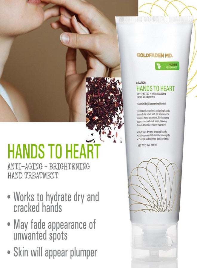 GOLDFADEN MD Ultimate Hydration Duo Hands to Heart Moisturizing Anti-Aging Hand Cream 3oz and Lip Therapy Restoring Lip Balm .5oz - Image 4