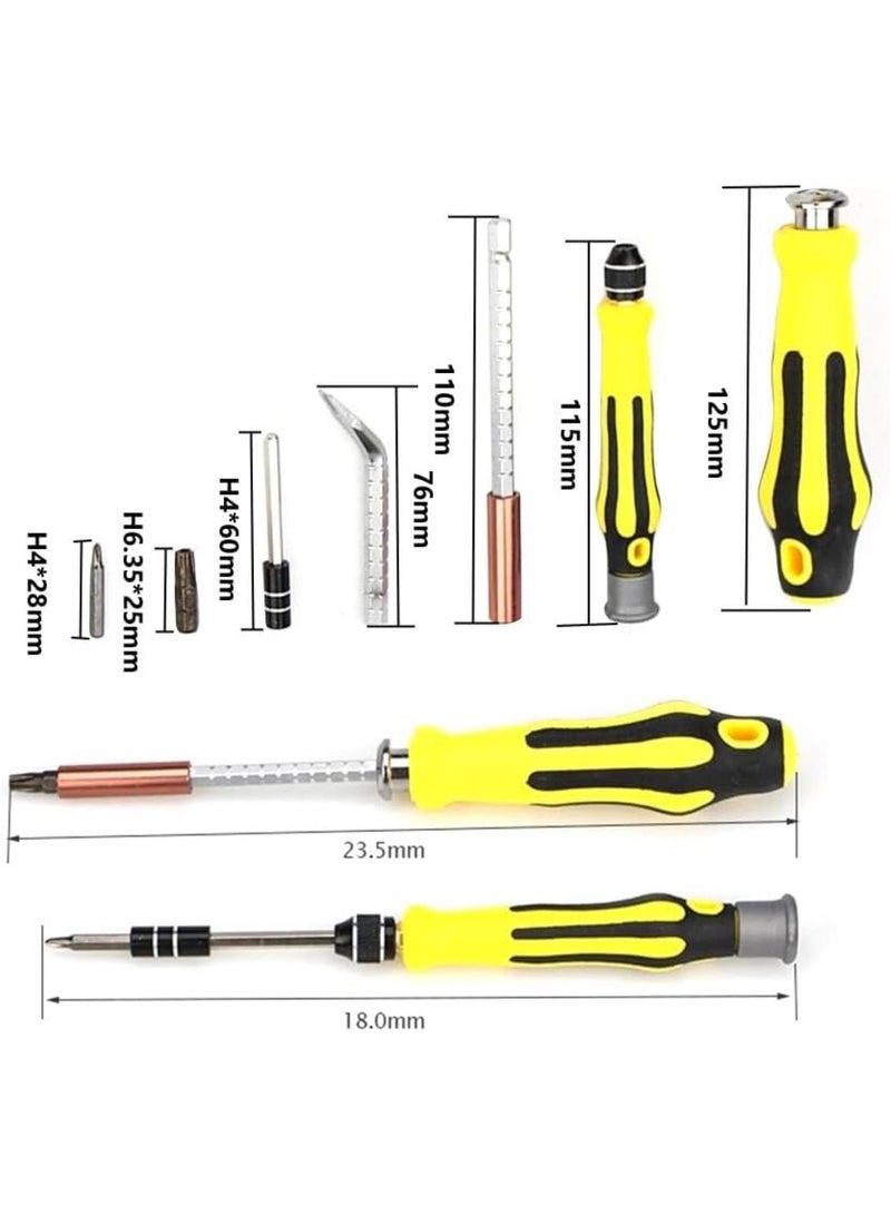GGOOT Tools Socket Screwdriver Set,70 In 1 Screw Driver,Hex Tweezers Repair Tool,Portable Hardware Tools - Image 5