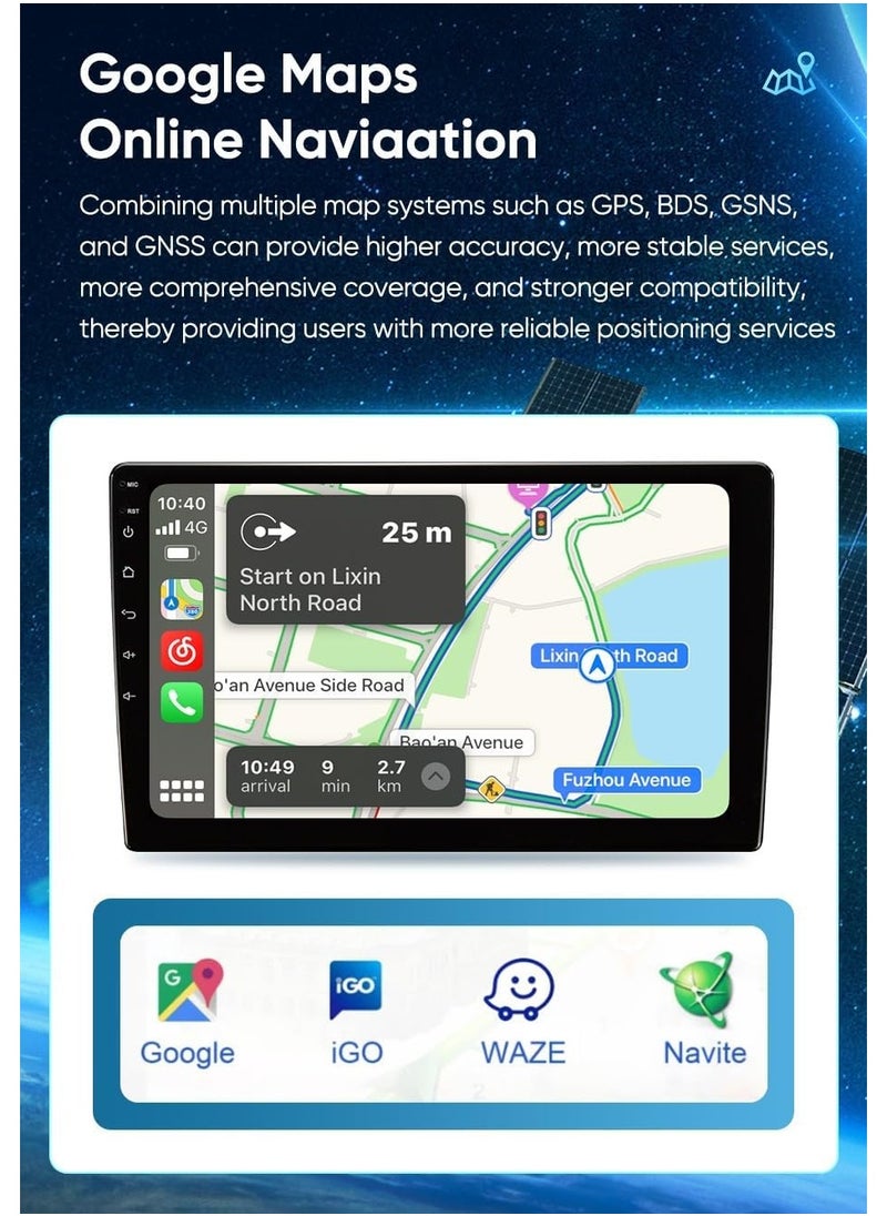 فيريكس شاشة ستيريو سيارة VIEREX تعمل بنظام Android لنيسان باثفايندر 2004-2014، ذاكرة وصول عشوائي 4 جيجابايت، تدعم Apple Carplay، Android Auto، كاميرا AHD لاسلكية، USB، WiFi، Aux، شاشة تعمل باللمس QLED  - Image 5
