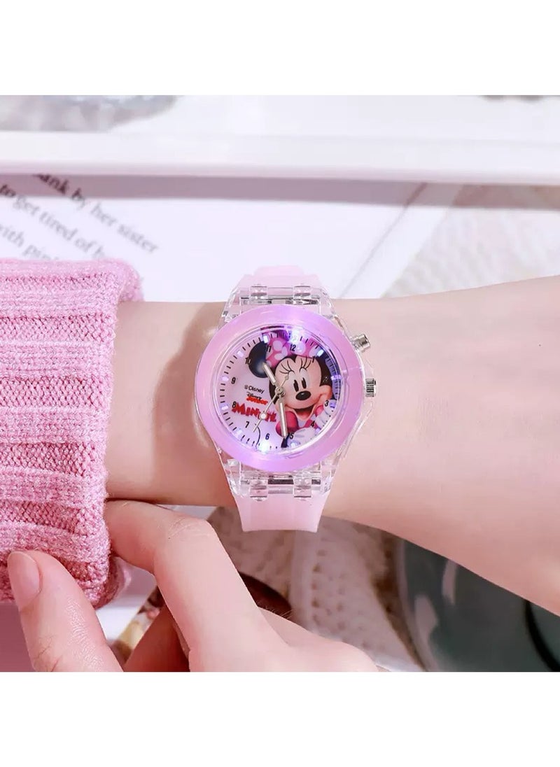 General - Cartoon Digital Watch for Kids, Child Colorful Luminous Cartoon Quartz Wrist Watch - Image 1