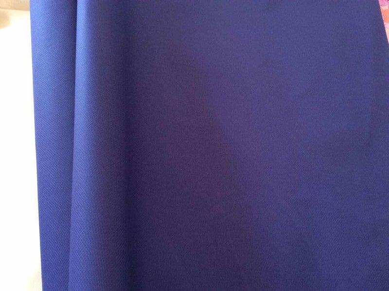 19" x 28" 11CT Counted Cotton Aida Cloth Cross Stitch Fabric (Royal Blue)