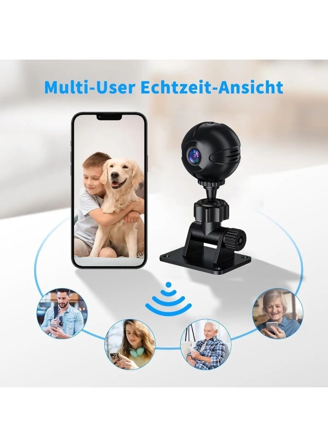 Generic Mini Spy Camera Security Full HD Wifi 1080p Night Black  - Image 4