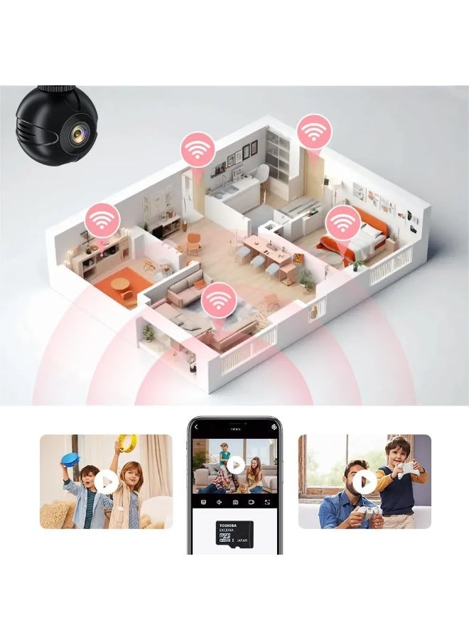 Generic Mini Spy Camera Security Full HD Wifi 1080p Night Black  - Image 3