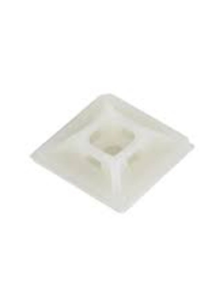KNP KNP Cable Ties Bases Self Adhesive Fixing Mounts (20x20 MM)  - Image 1