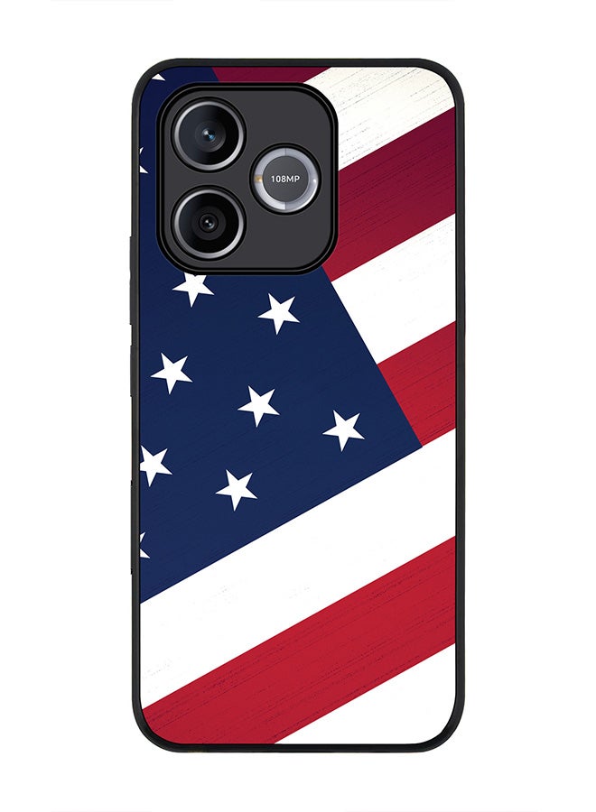 Stylizedd For Honor 600 Lite / 500 Smart / Honor X80i Case,Slim fit Camera Protection, Shockproof Thin Phone cover  - Flag Of US - Image 1