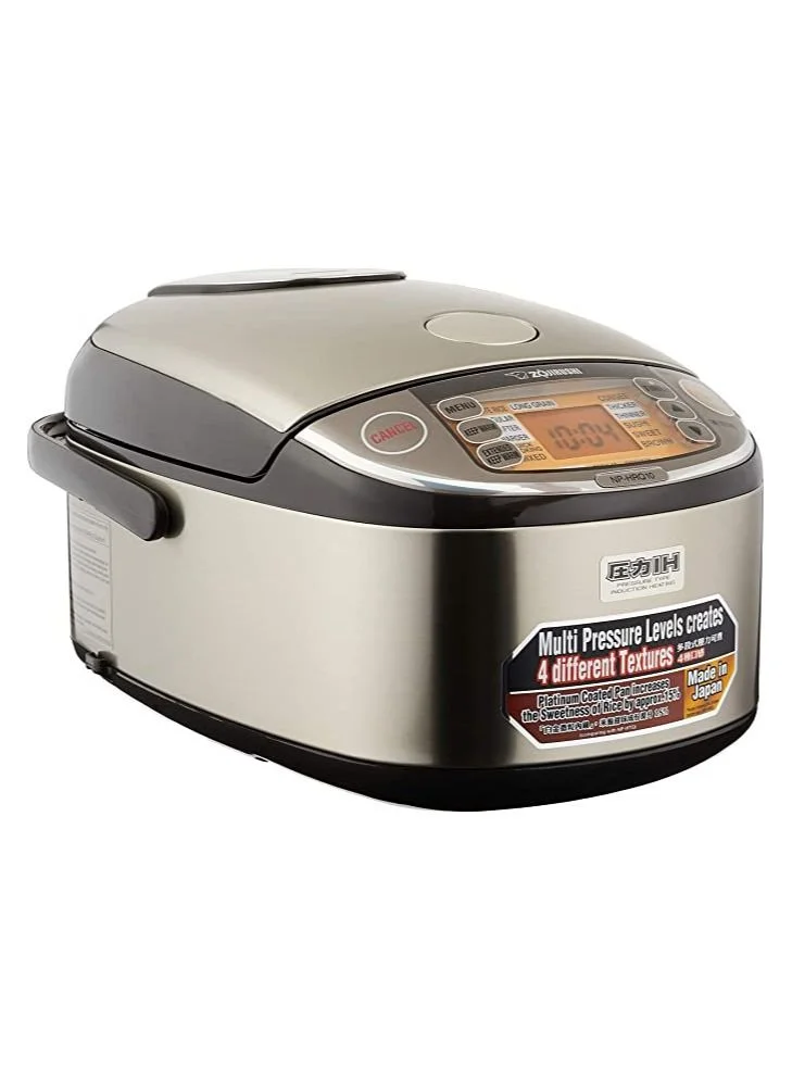 Zojirushi Electronic Rice cooker/ warmer 1.0 ltr Stainless brown