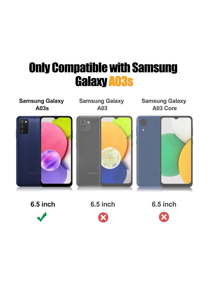 Soft Meterial Slim Transparent Mobile Phone Case For Samsung A03S , Shock Proof Back Cover, Full Body Coverage Lens Protection - Image 2