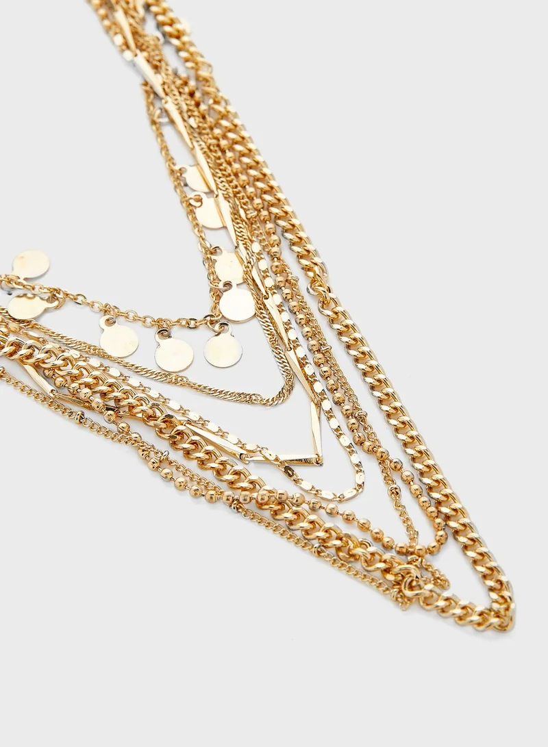 FOREVER 21 Layered Necklace