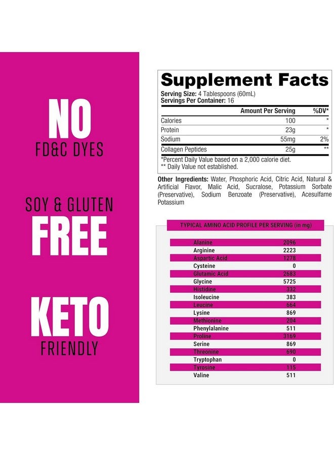 ProSupps PROSUPPS Amino23 Liquid Collagen Shots, Berry - Collagen Peptide Post Workout Supplement Supports Healthy Aging, Joints, Skin & Hair - Gluten-Free & Zero Sugar - 16 Servings - Image 4