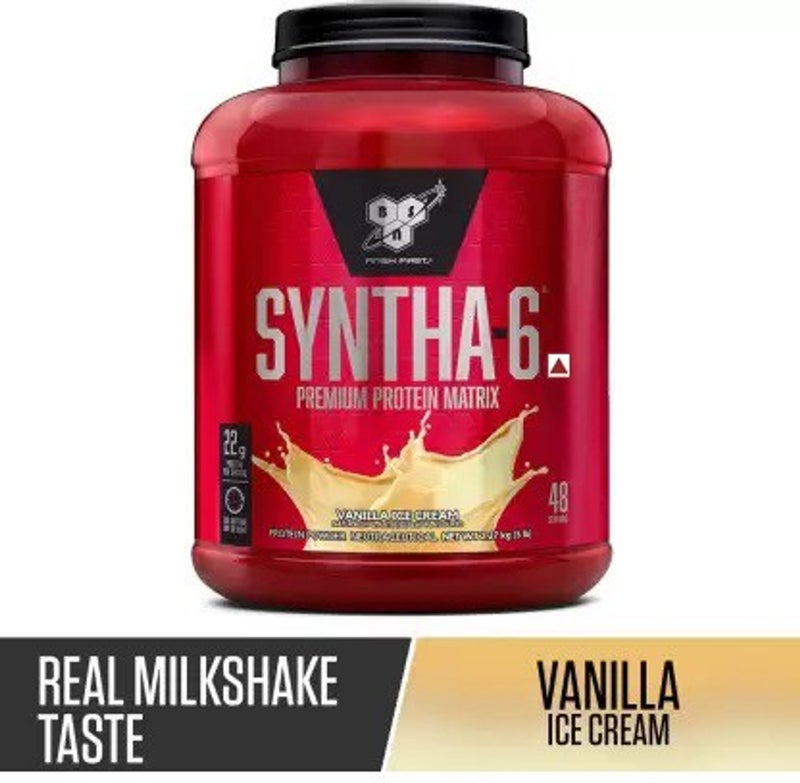 BSN SYNTHA 6 5LB VANILLA ICE CREAM 2.27 KG - Image 3