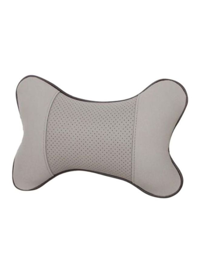 MUNTAQI Synthetic Leather Car Headrest Neck Safety Pillow - Image 1
