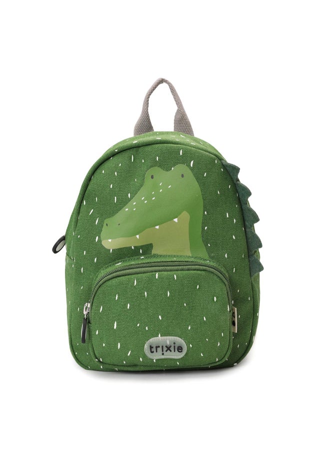 Trixie Kids Backpack Regular - 12 Inch/30.5 cm - Mr. Alligator - Image 1