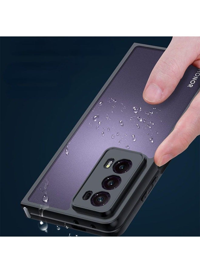 Clear Case Compatible with Honor Magic V2 Full coverage lens precision hole shell For Magic V2 - Image 2