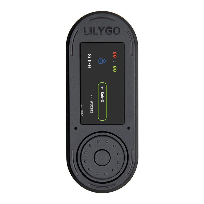 LILYGO لوحة تطوير LILYGO TEmbed CC1101 Plus ESP32S3 مع ميكروفون و شاشة ST7789V IPS TFT LCD مقاس 19 بوصة باللون الأسود - Image 2