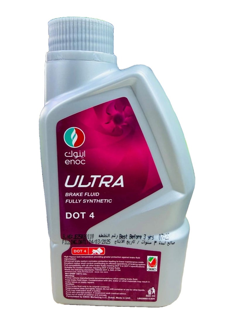 ENOC Brake Fluid DOT4 500ML - Image 3