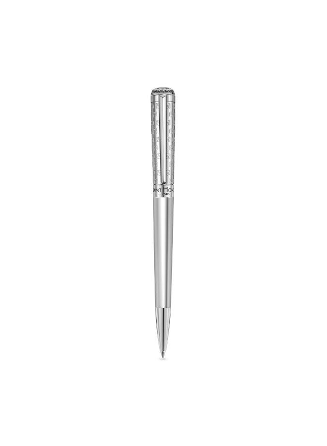 Saint Honore Paris Logo Silver Stainless Steel Pen with for Men - Image 3