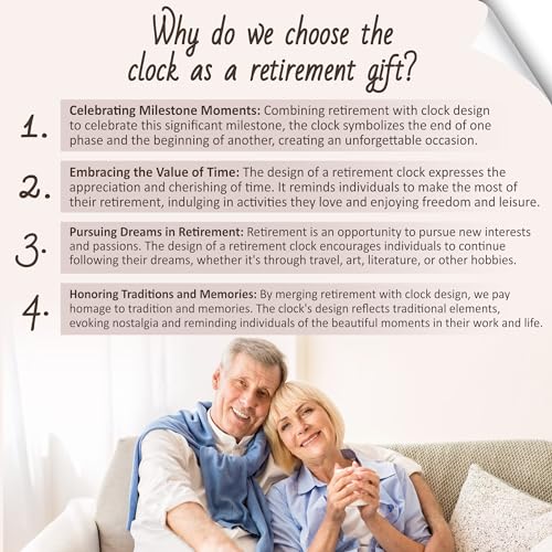 OkiyiD Light Up Quartz Clock Retirement Gifts for Women Men,Retirement Quartz Desk Clock with LED Wooden Base, Coworker Gifts Going Away Gift Congratulations Retired Gifts for Boss Friends Teacher Doctor - Image 3