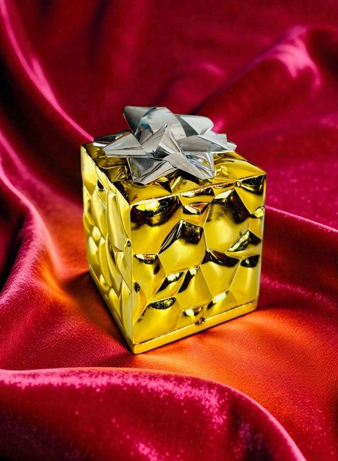 WARMINGO DE Plastic Gold Polished Ring Box for Proposal & Engagement | Elegant Jewelry Gift Box for Ring | Valentine, Wedding & Anniversary Gift - Image 1