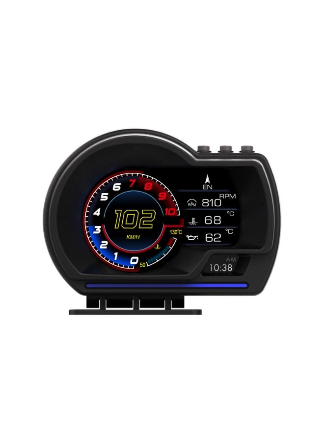 شاشة عرض ذكية عالية الدقة، عداد سرعة مُعاد تركيبه للسيارات، شاشة عرض ذكية، عداد سرعة رقمي للسيارة - Image 5