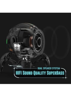 Gravastar Gravastar G1 Mars Pro Bluetooth Speaker Special Edition Shark 14 Metallic Gray  - Image 5