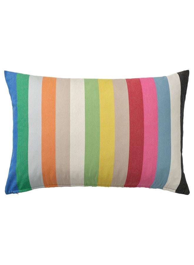 erorex Cushion cover, multicolour/stripe pattern, 40x58 cm - Image 1