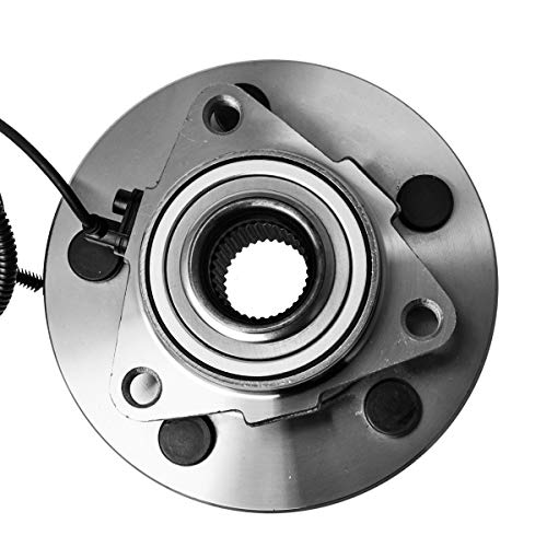 AUQDD Front Wheel Hub and Bearing Assembly Left or Right Compatible 2006-2009 Dodge Ram 1500 AUQDD 515113 [ 5 Lug W/ABS TO 12/07/08 ] - Image 4