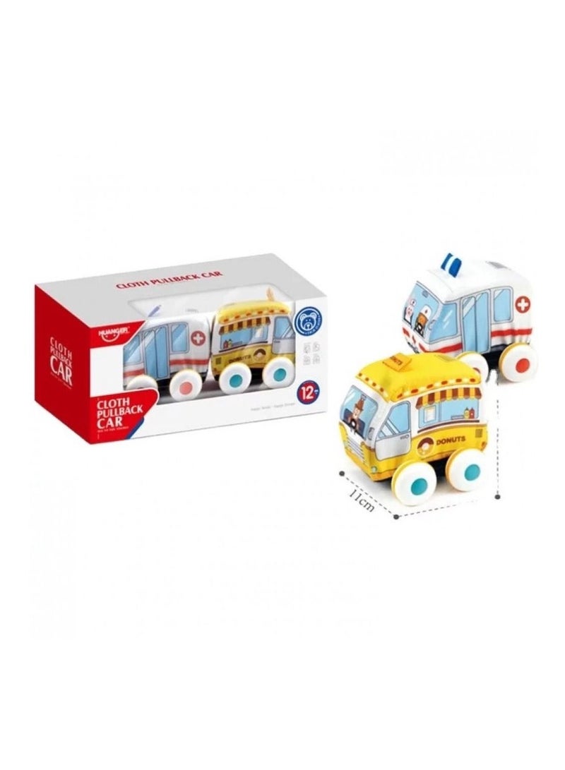 HUNGER 2PCS CARTOON CLOTH CAR 33-1813221 - Image 1