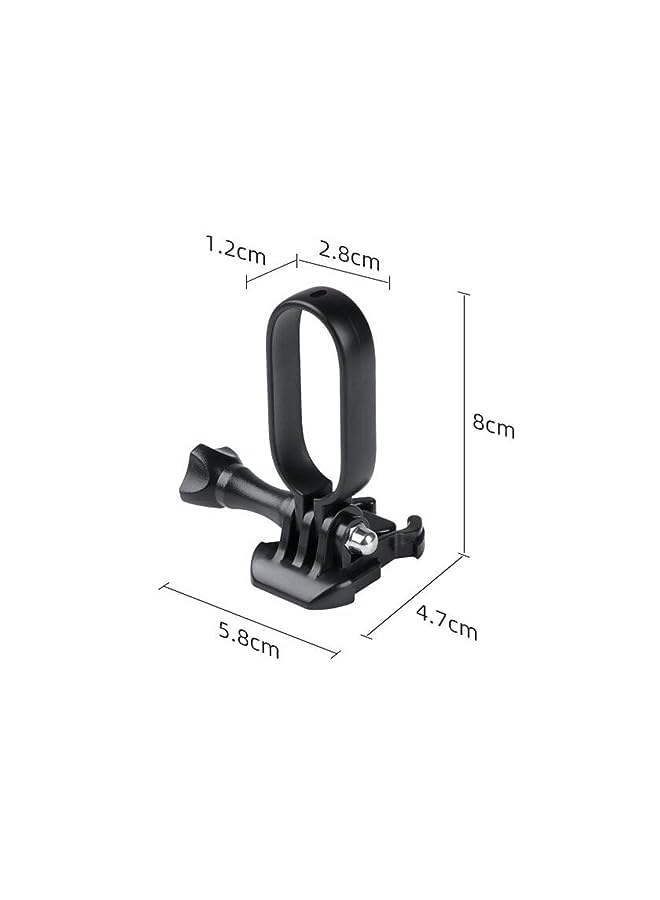 PROMASS حافظة مع محول تثبيت ثلاثي القوائم، واقي شاشة، حافظة واقية متوافقة مع كاميرا الحركة Insta360 GO 3 - Image 4