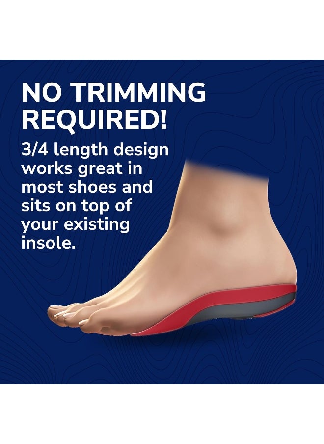 Dr. Scholl's - Dr. Scholl's Custom Fit Orthotic Inserts, CF 440, Red - Image 1
