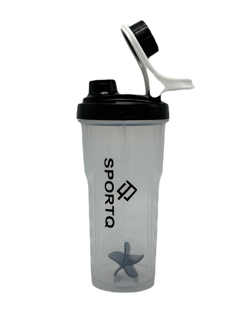 SportQ - SportQ®Shaker Bottle for Fitness Supplements Leak Proof 100% BPA Free Non-Slip (700ml) - Image 1