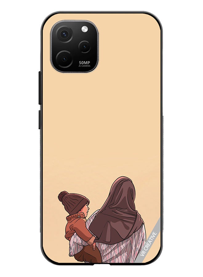 VR CREATIVE Protective Case Cover For Huawei Nova Y61 Me And Mom Design Multicolour - Image 1