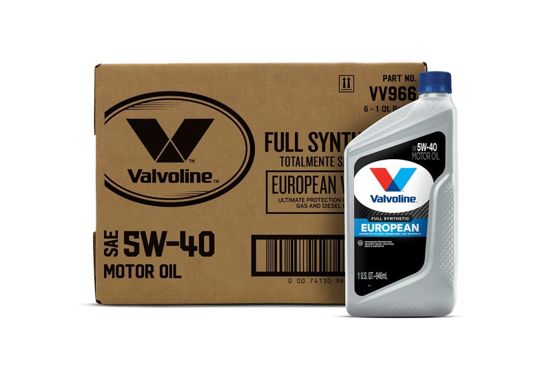 Valvoline VV966CS 5W40 MST SynPower Full Synthetic Motor Oil 1qt Case of 6 VV9666PK - Image 2
