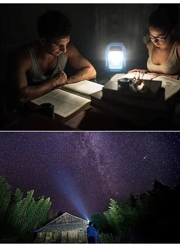 Hero Led 3 Watt Rechargeable Solar Powered Solar Flashlight 3 Mode Camping Lamp  - Image 4
