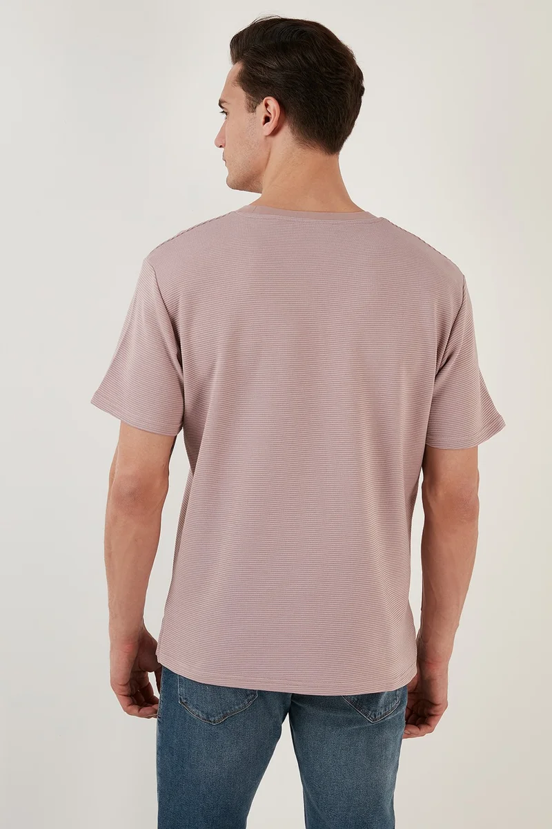 بوراتي Crew Neck Single Pocket Cotton Oversize T Shirt Men's T Shirt 5902305