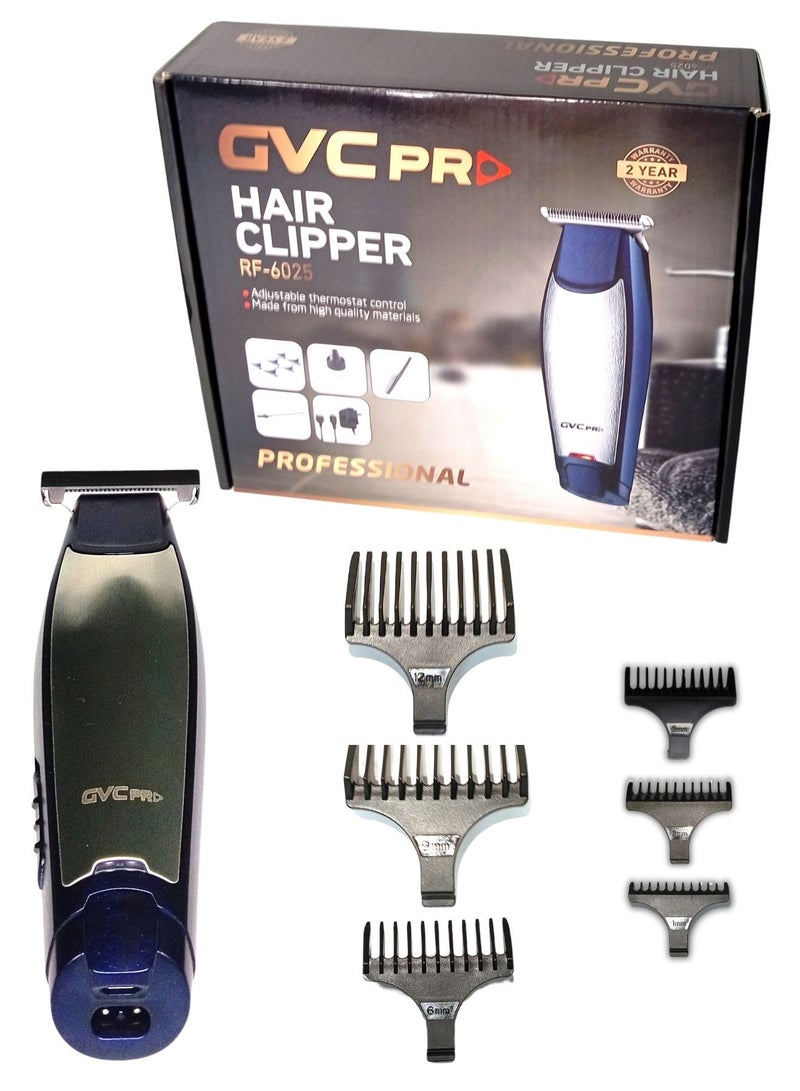 GVC Pro Professional Men's Hair Clipper – Flexible Charging, Adjustable Temperature, and Perfect Zero-Degree Shave - Image 1